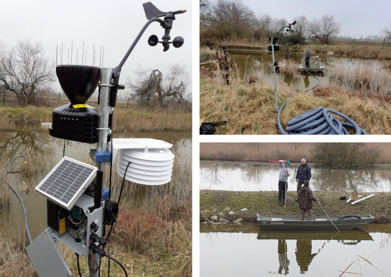 Installazione del sistema monitoraggio al Parco Delta del Po